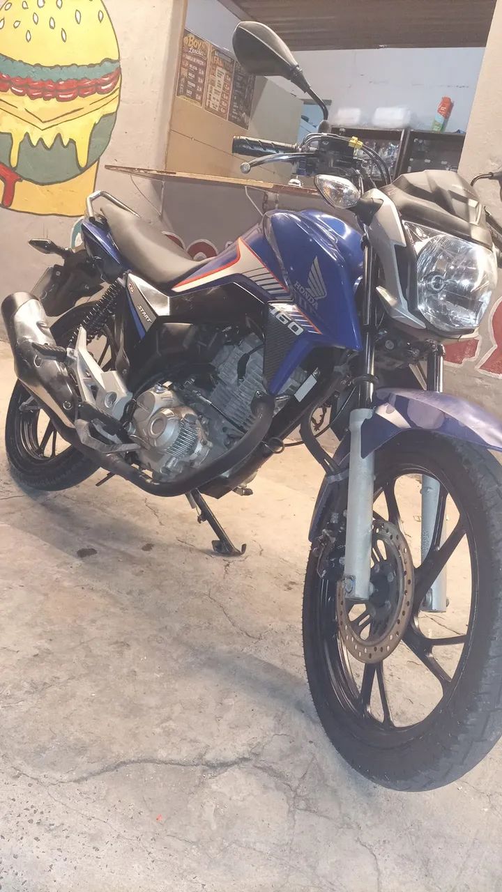 Moto cg 160 conservada 