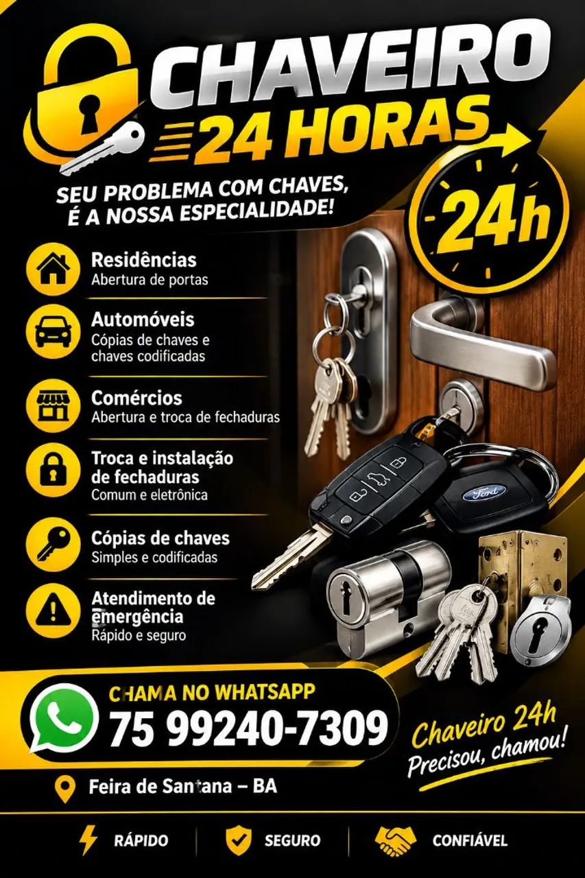 Chaveiro 24 hrs