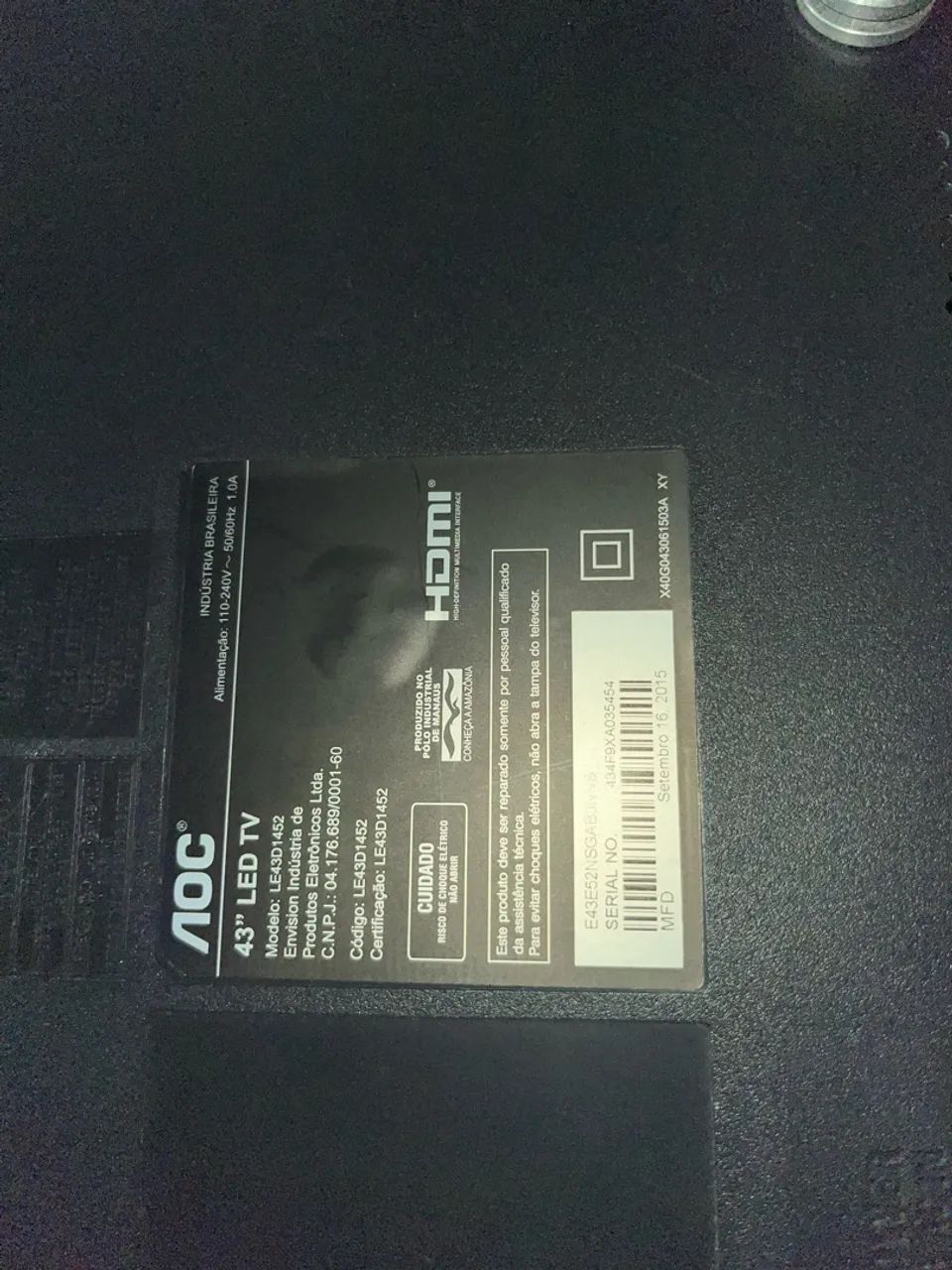 TV AOC 43? Sem smart  - Foto 3