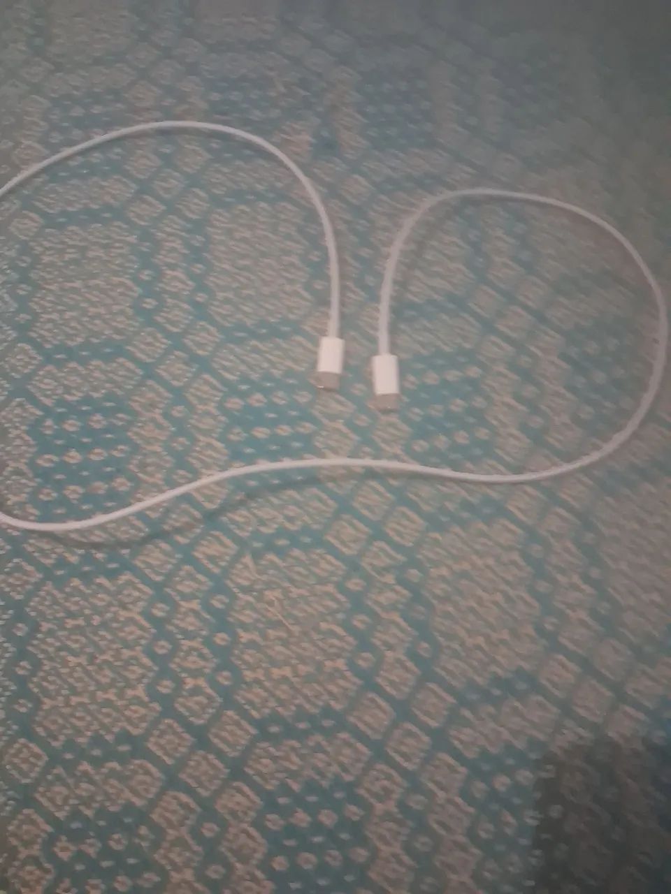 Cabo de smartphone do tipo C duplo