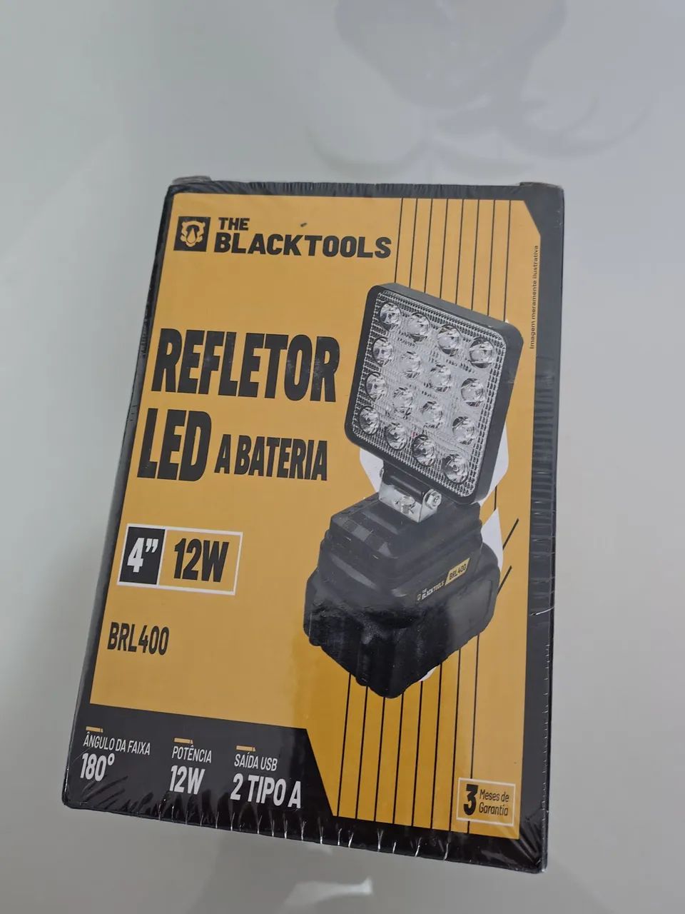 Refletor Led Black Tools (sem a bateria) - Foto 2