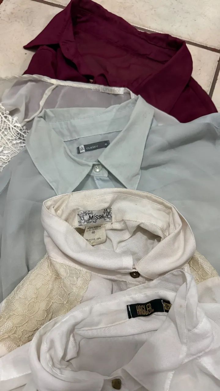 Kit 5 blusões - Foto 2