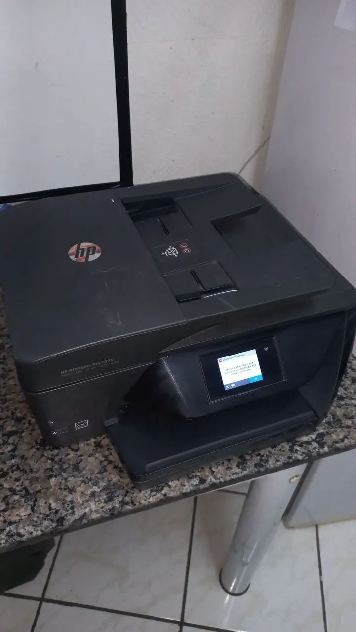 Impressora HP officejet pro 6970, no estado com Defeito  - Foto 2