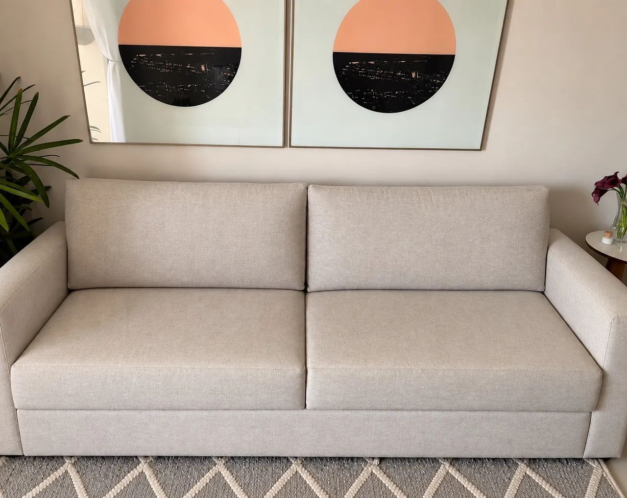 Sofá living marca Piu Móbile 