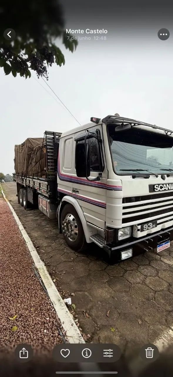 Scania p93 ano 97 carroceria caminhão top muito bem cuidado...o - Foto 2