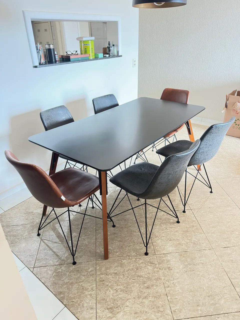 Conjunto de mesa e cadeiras Tok&Stok - Foto 3