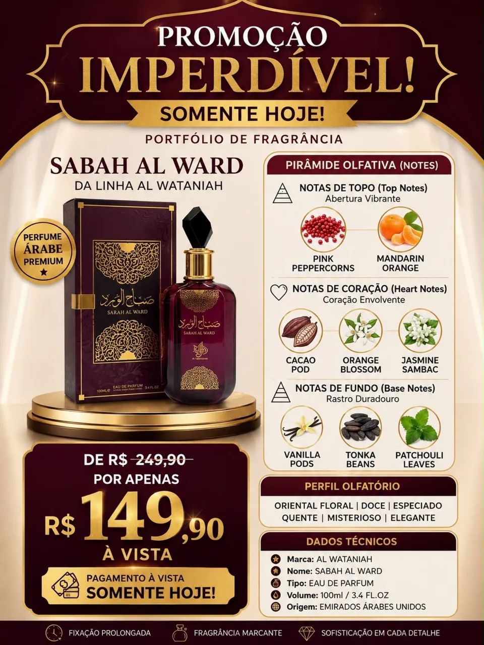 Perfumes e maquiagem  - Foto 3
