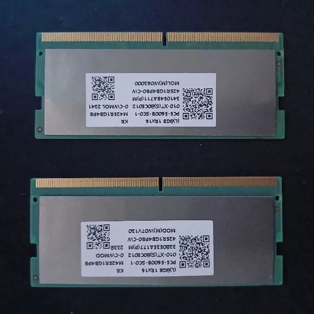 Memória Notebook DDR5 16GB (2x8GB) 5600MHz Samsung - Foto 2