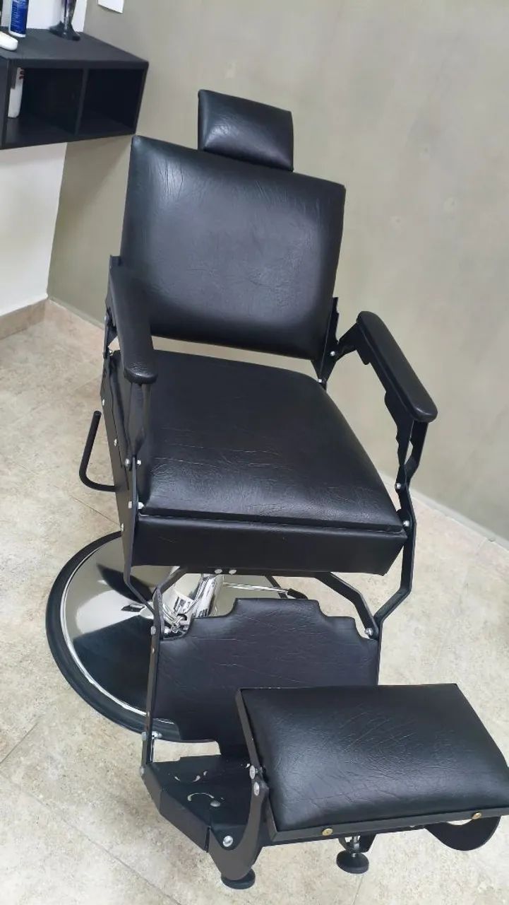 Poltrona reclinável barbearia  - Foto 3