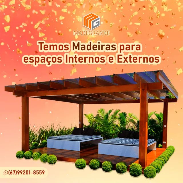 Madeiras para Pergolado