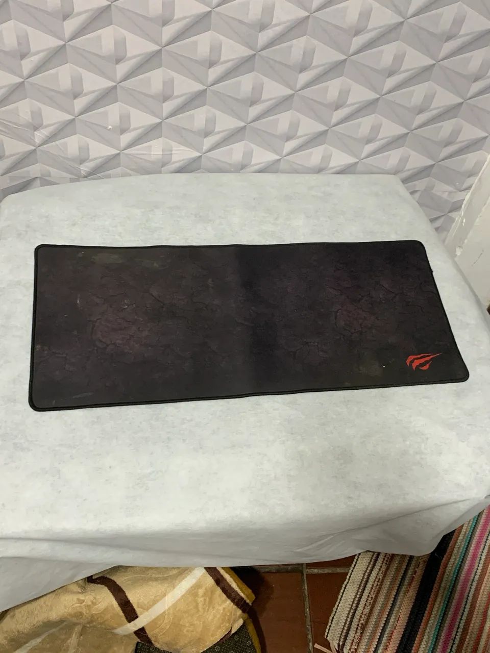 Mouse Pad Gamer Grande Antiderrapante + Mouse Pad Pequeno  - Foto 4