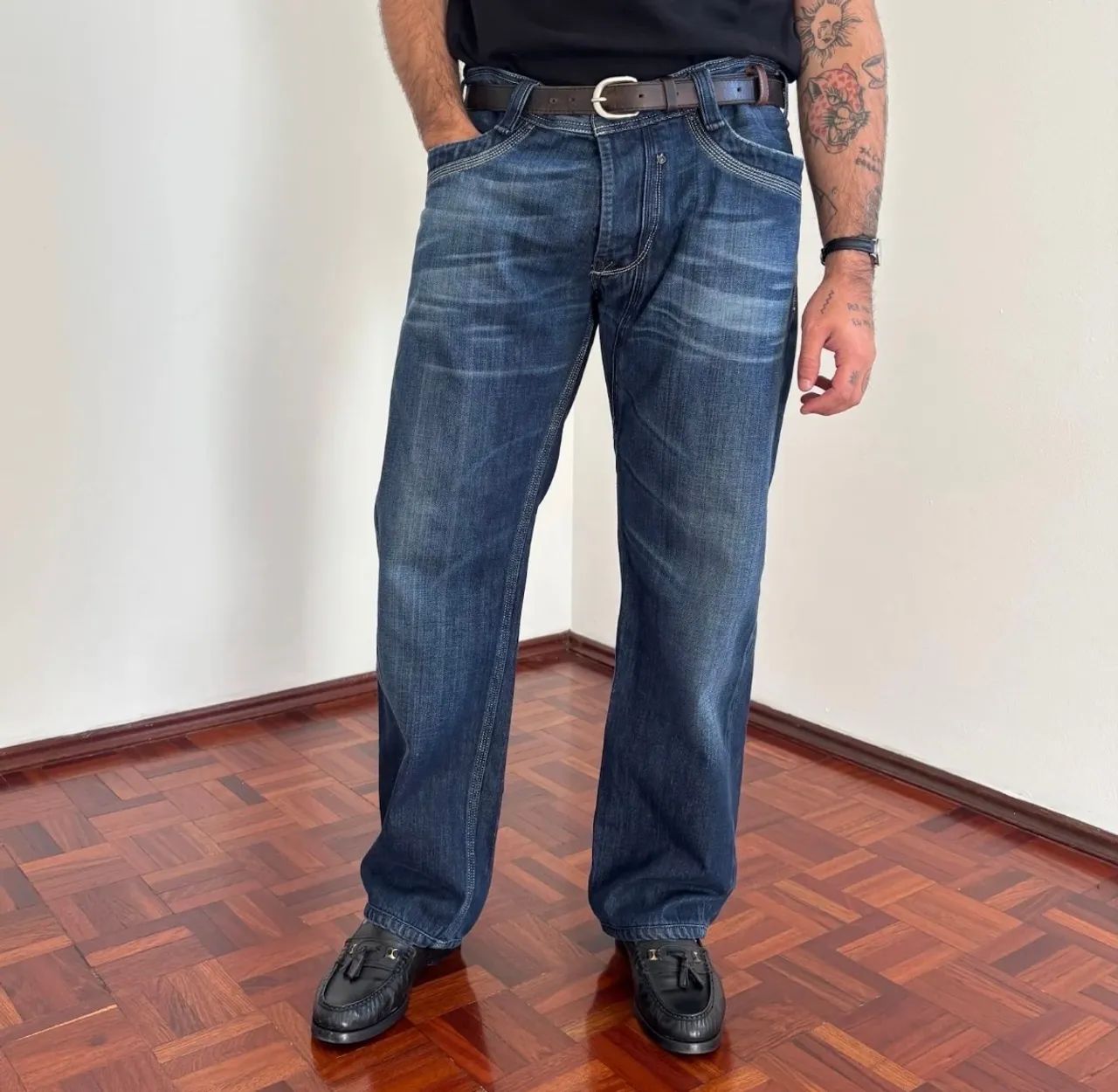 Calça diesel reta  - Foto 4