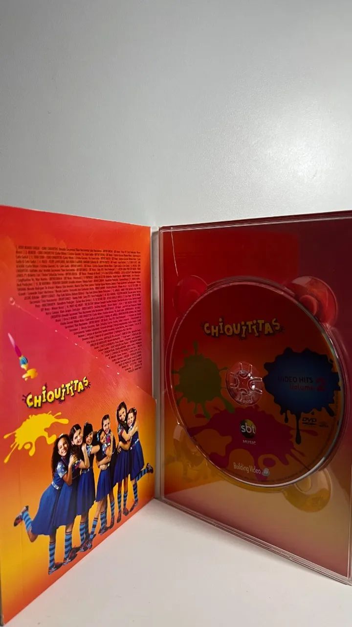 DVD - Chiquititas: Vídeo Hits Vol.2 + 2 Tatuagens - Foto 2