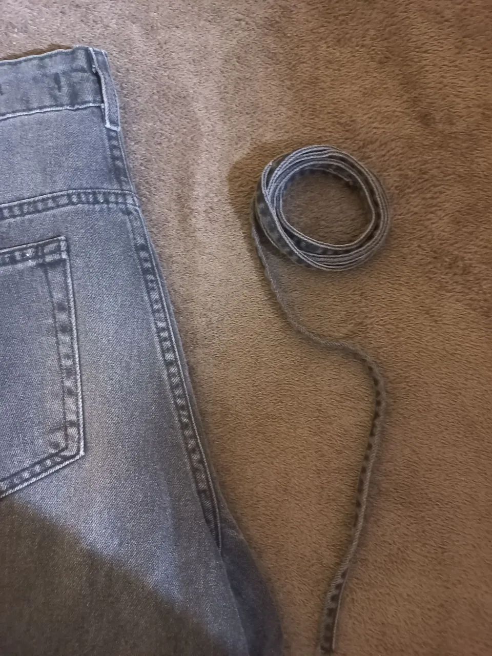 Jorts jeans seminovo - Foto 2