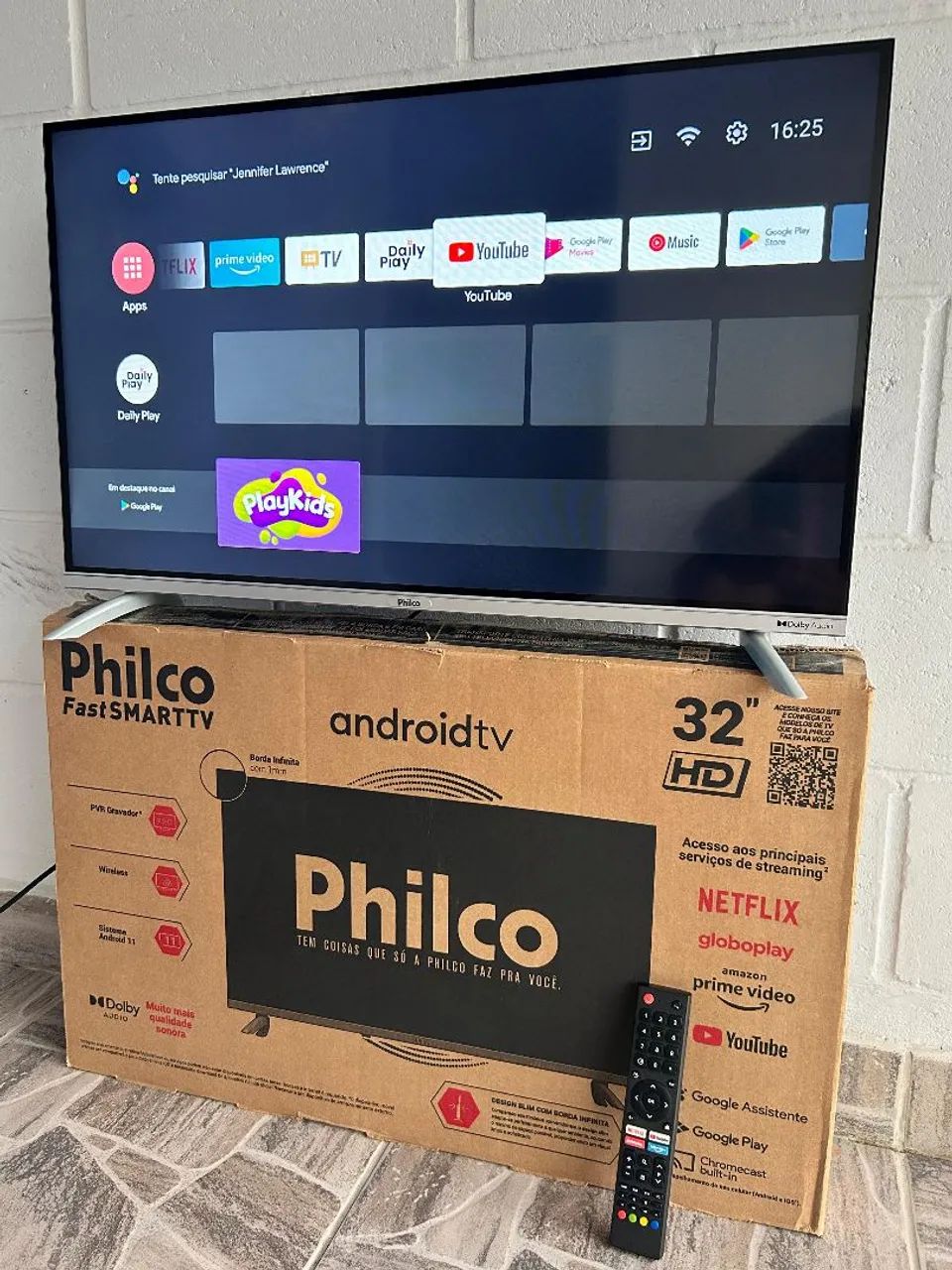 TV SMART PHILCO 32" Android FullHD  - Foto 4