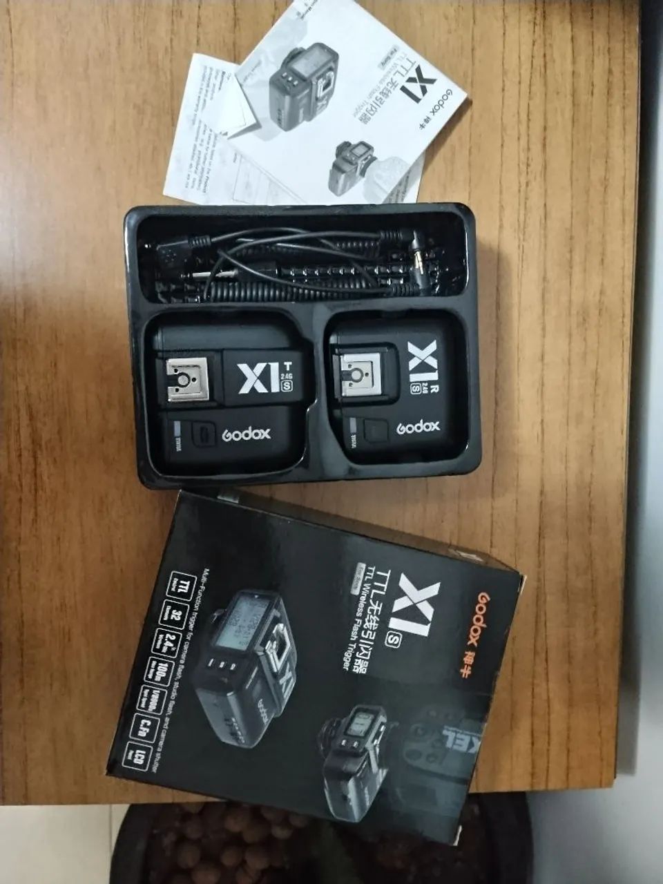 Rádio Flash para Sony - 1  Transmissor+ 1 Receptor