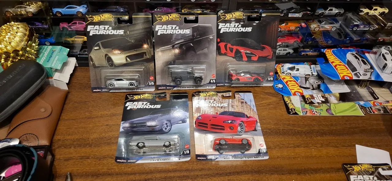 Hotwheels Premium - Velozes e Furiosos - Set Completo - Foto 3