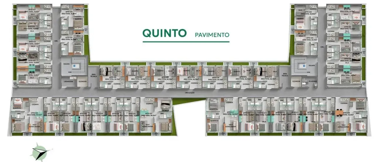 PLANTA 18m²