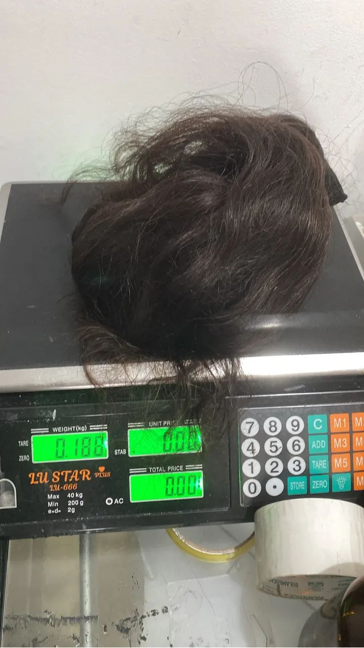 Cabelo 100% humano 80 cm - Foto 5