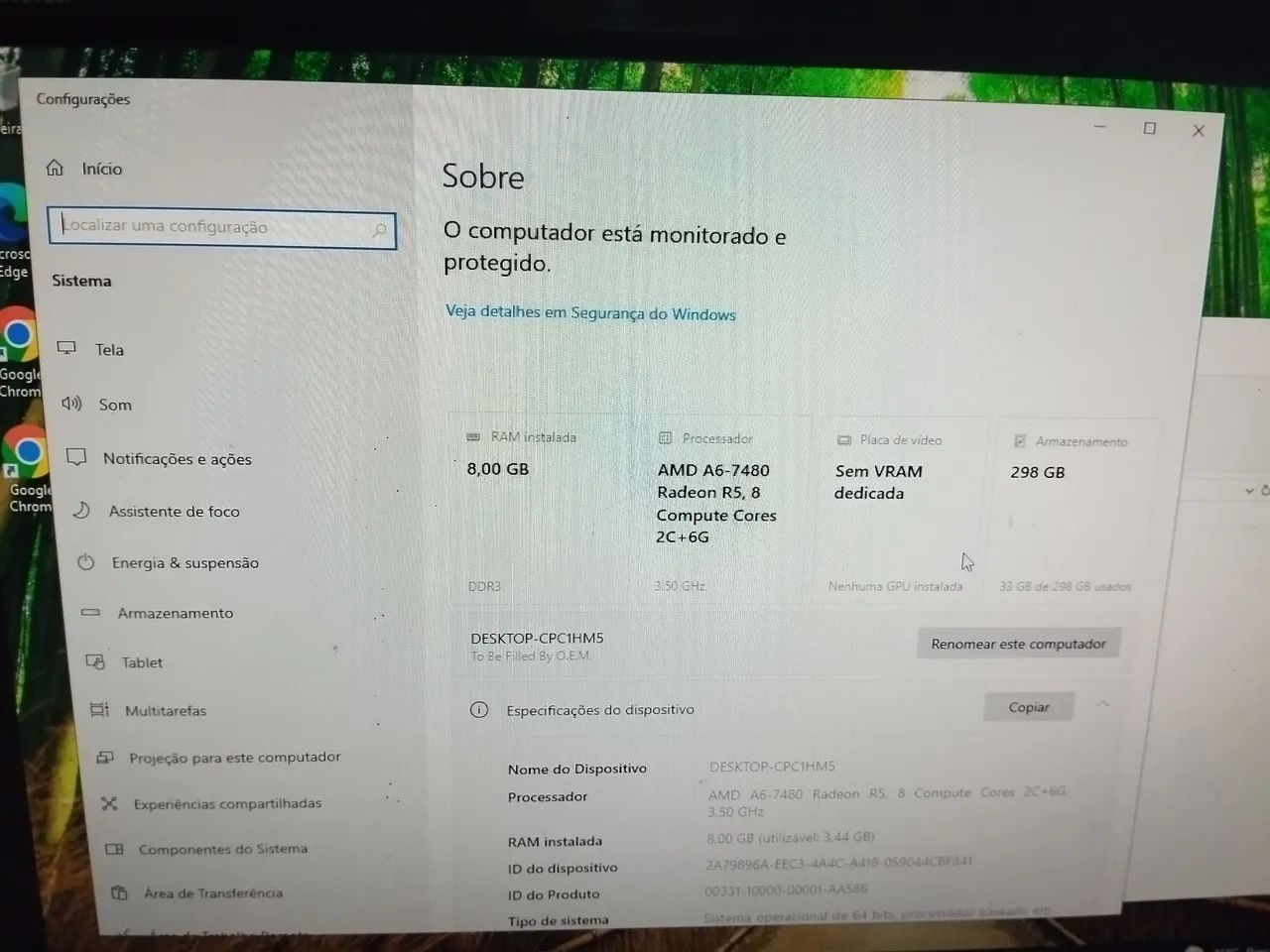 Desktop com monitor - Foto 5