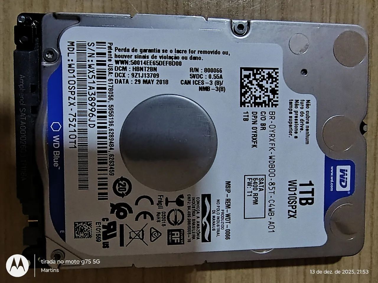 HDs de 1000GB e 500GB 100% testado sentinel. - Foto 4