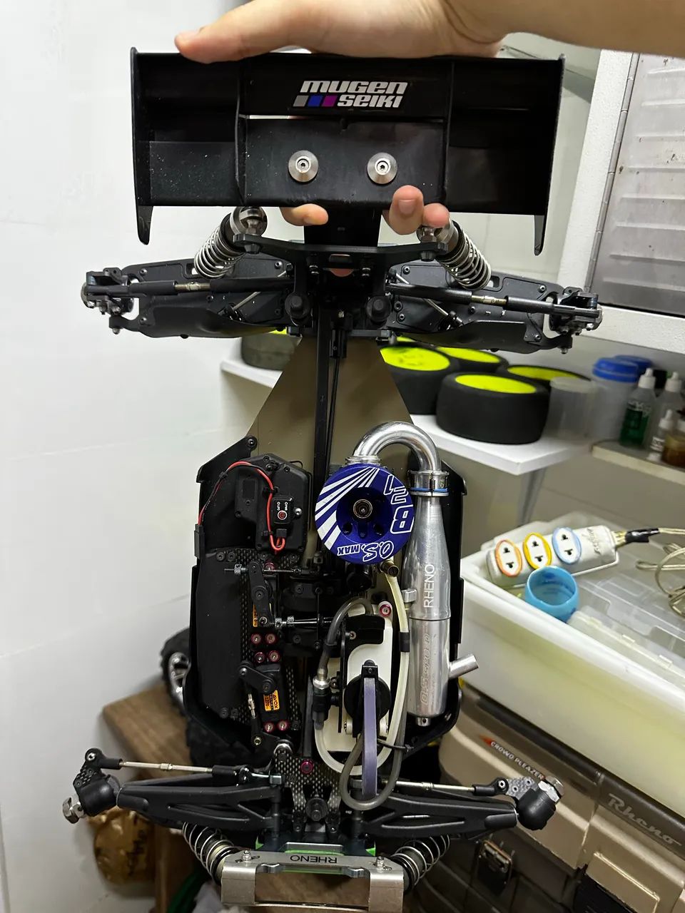 Automodelo Truggy Mugen MBX8TR nitro  - Foto 3