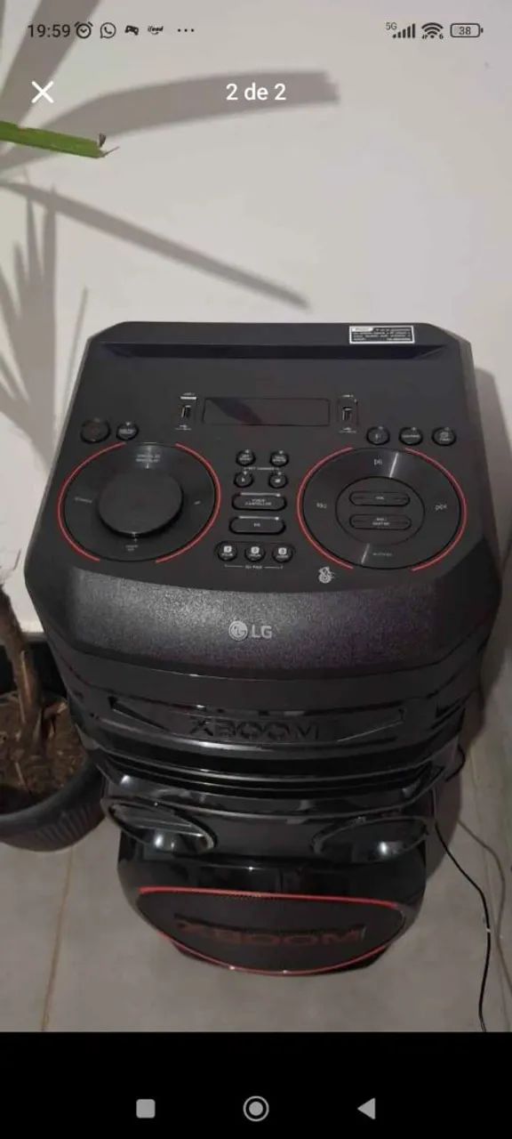 Caixa de Som LG XBOOM