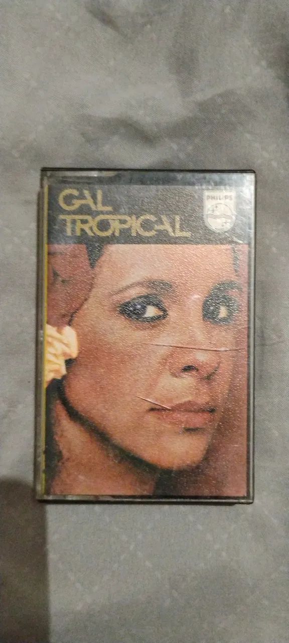 Rita cassete da Gal Costa grau tropical original em impecável estado