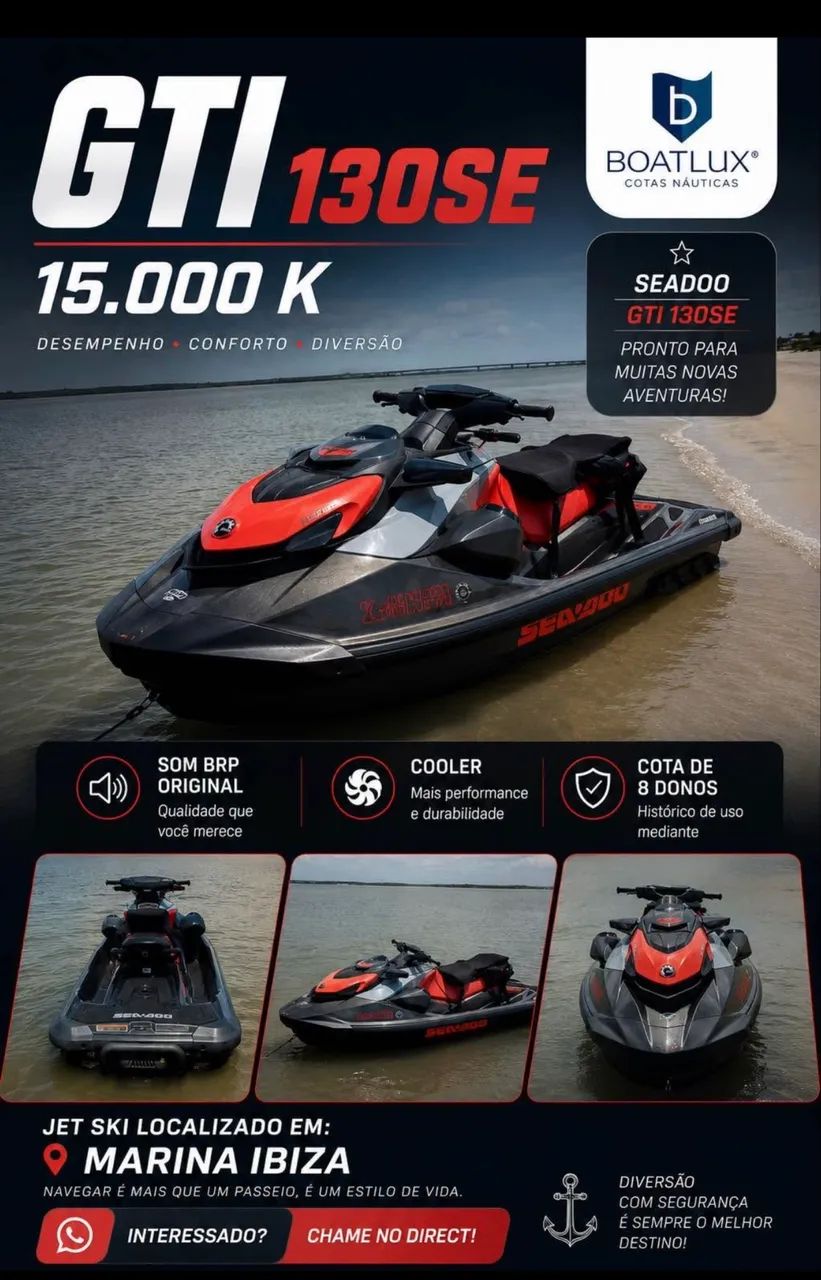 JET SKI GTI 130SE - Foto 3