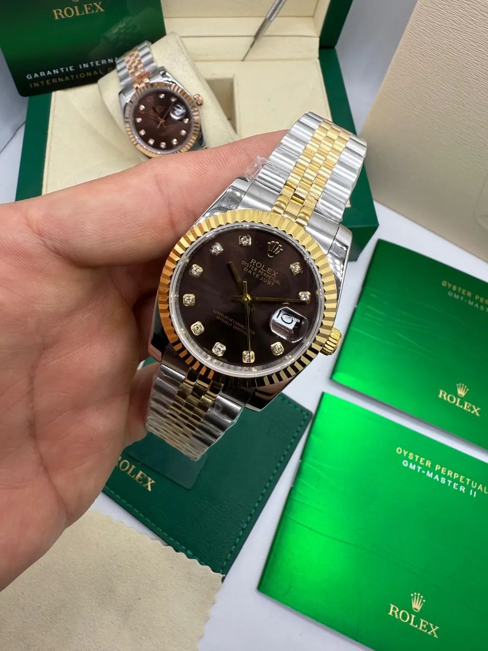 Rolex Datejust 36mm Feminino Escolha a Cor - Foto 4