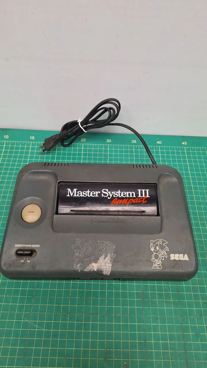 Master system 3 compact com defeito