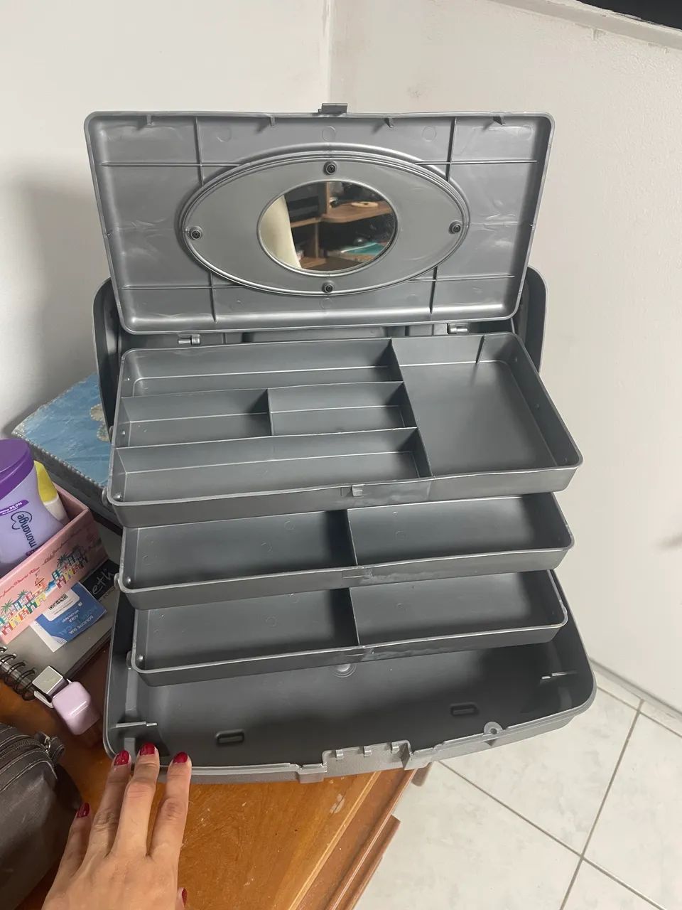 Maleta várias divisões  - Foto 2