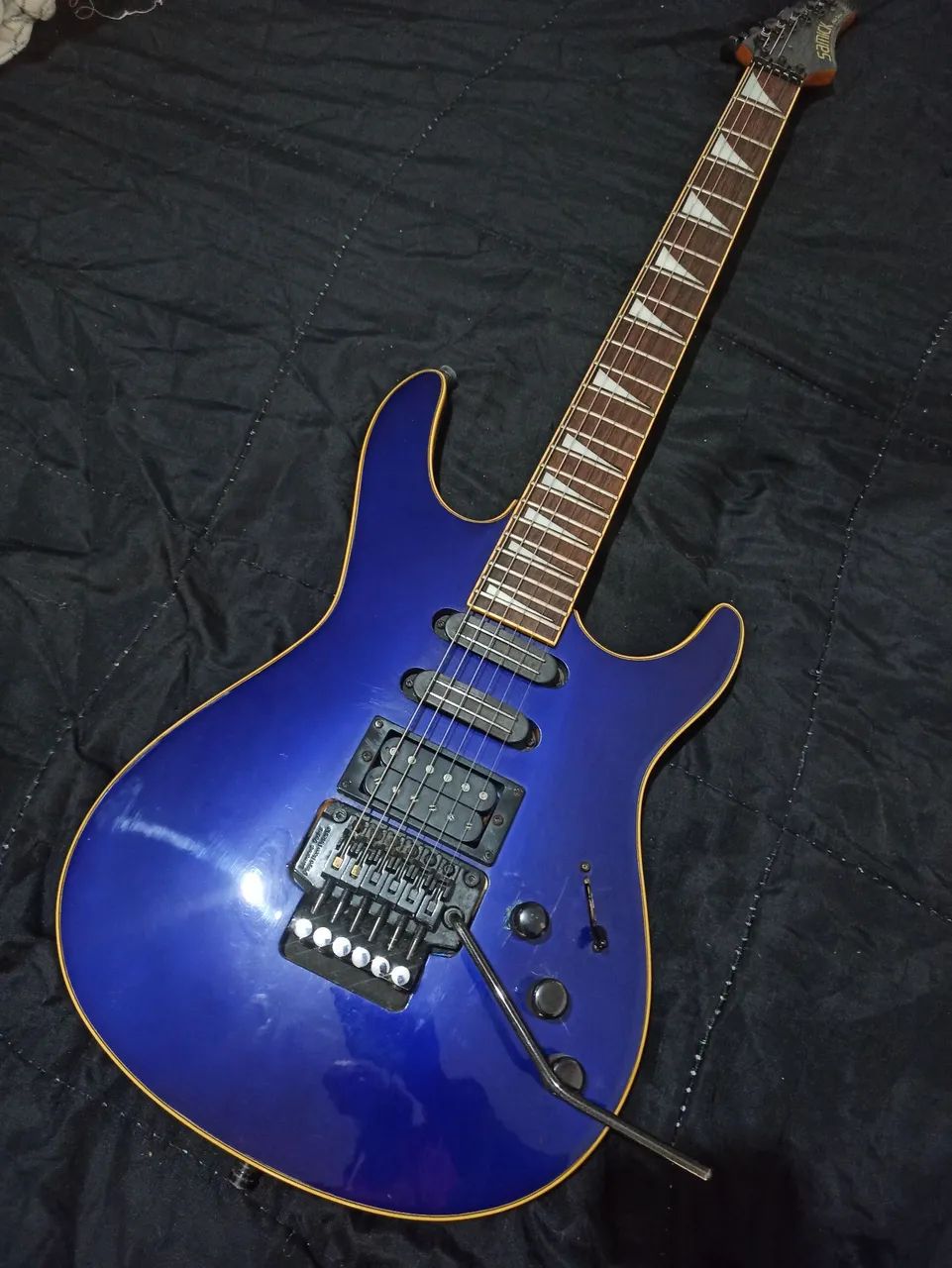 Guitarra Samick azul artists series 