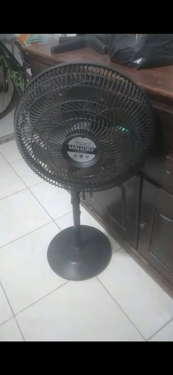 Ventilador marlorry com defeito 