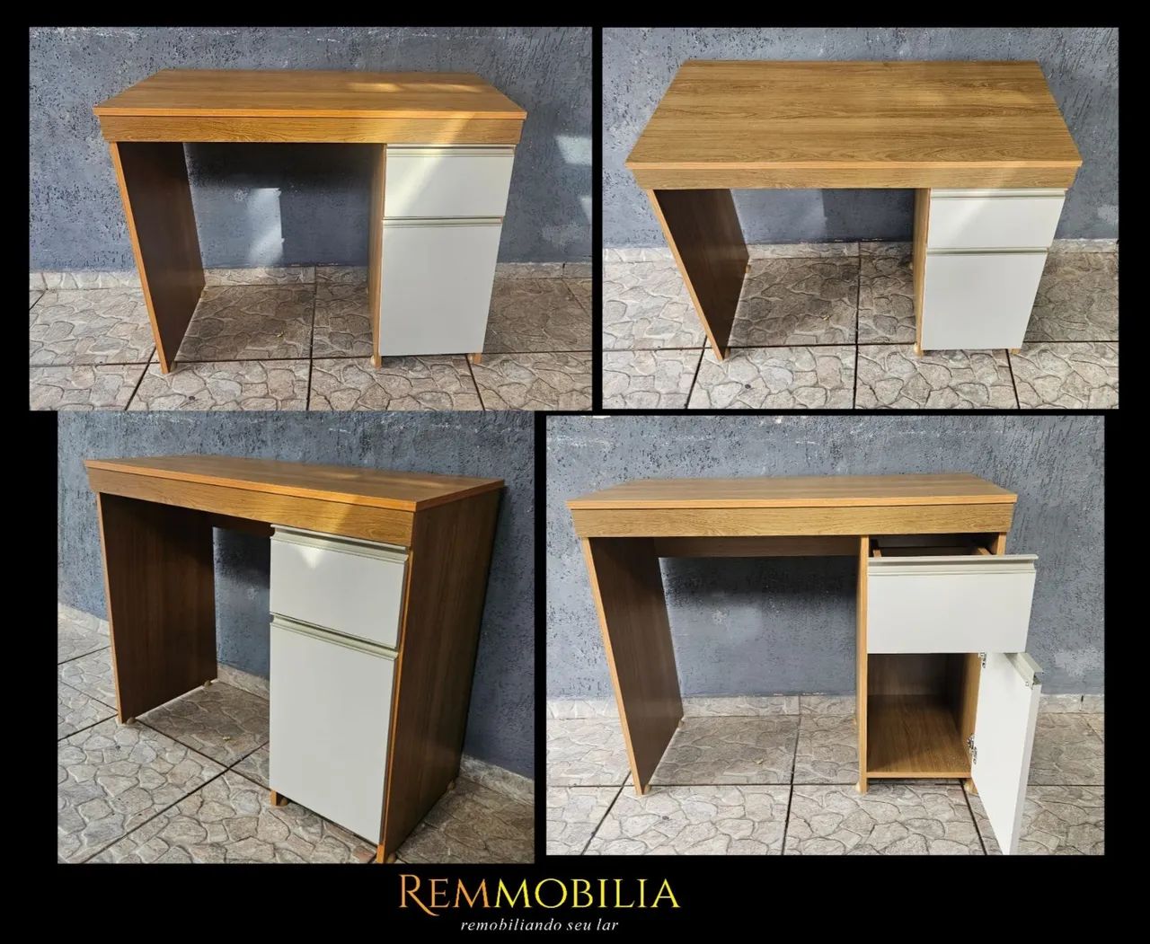 ESCRIVANINHA MESA - NOVA / ENTREGAMOS MONTADO 