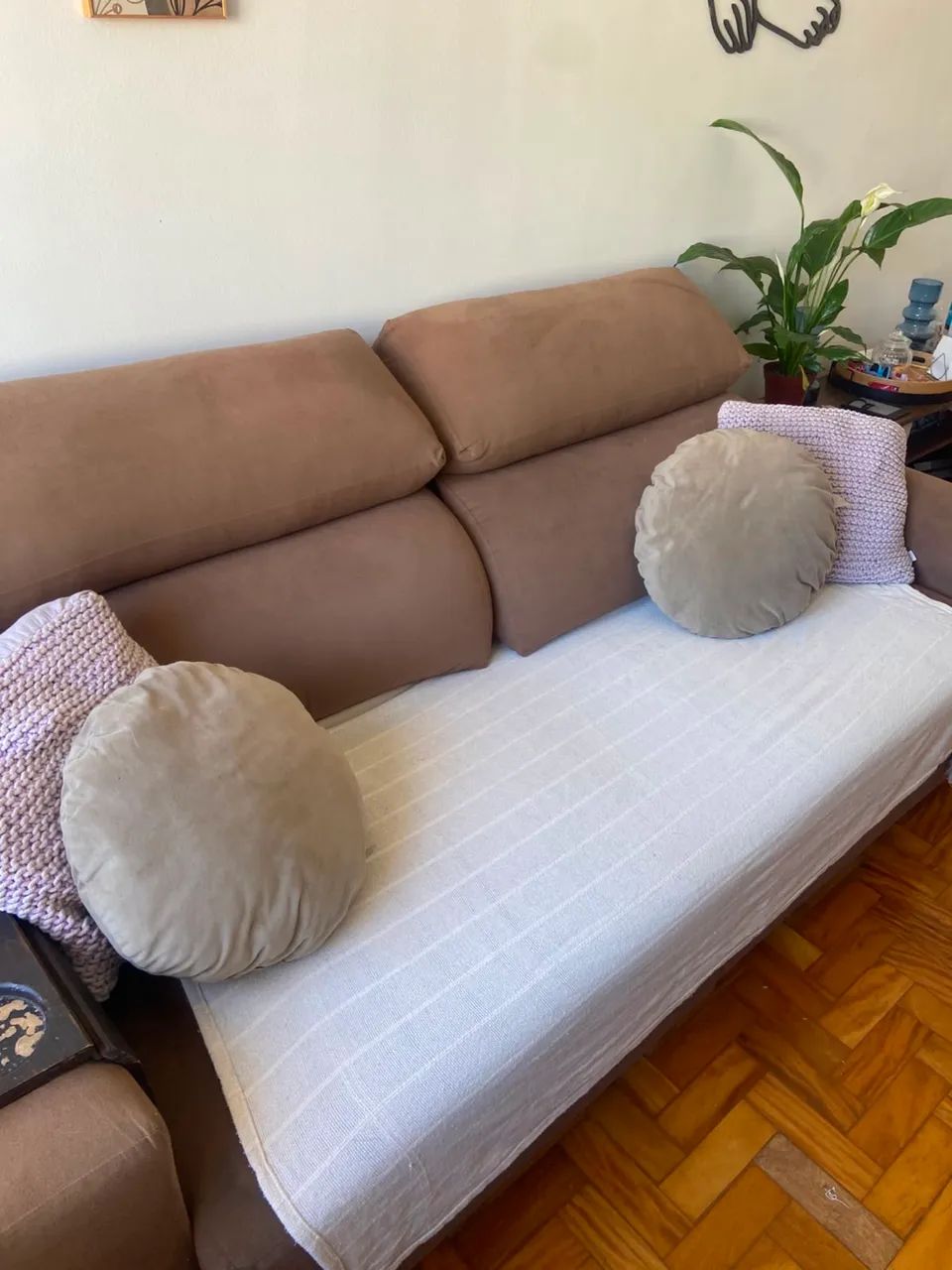 Sofá grande 2,2m retratil 2 lugares