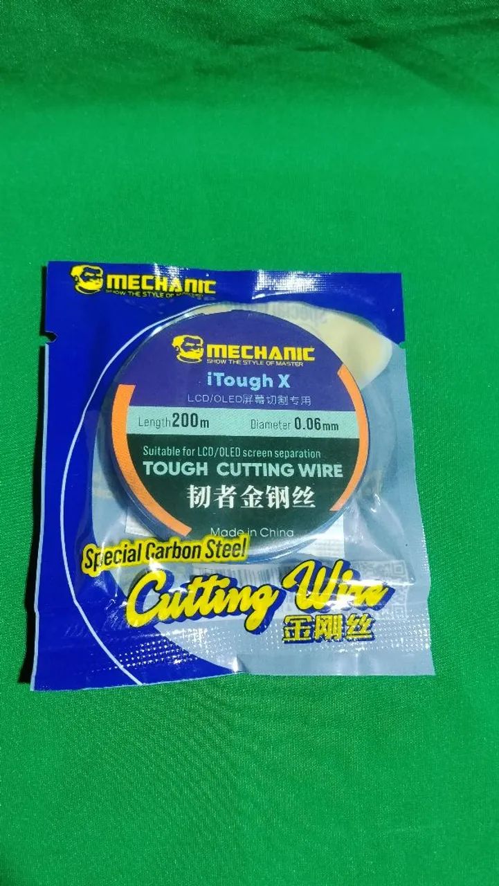 Fio de aço mecânico 0.06 mm  para remoção de LCD 
