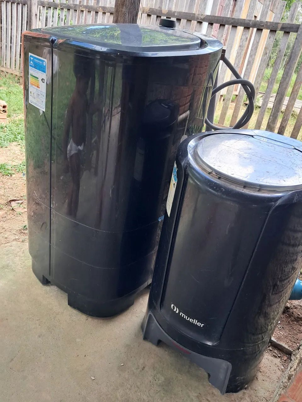 Máquina e centrifuga 