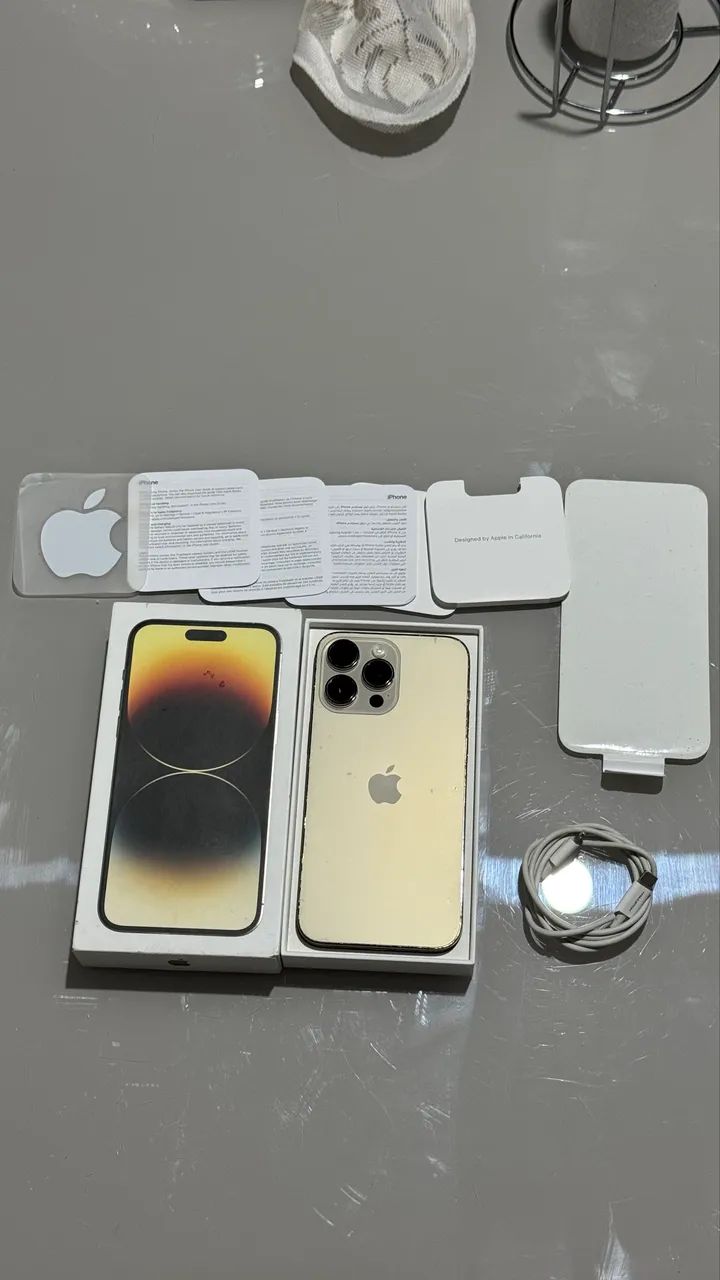 IPHONE 14 PRO MAX DOURADO  - Foto 3