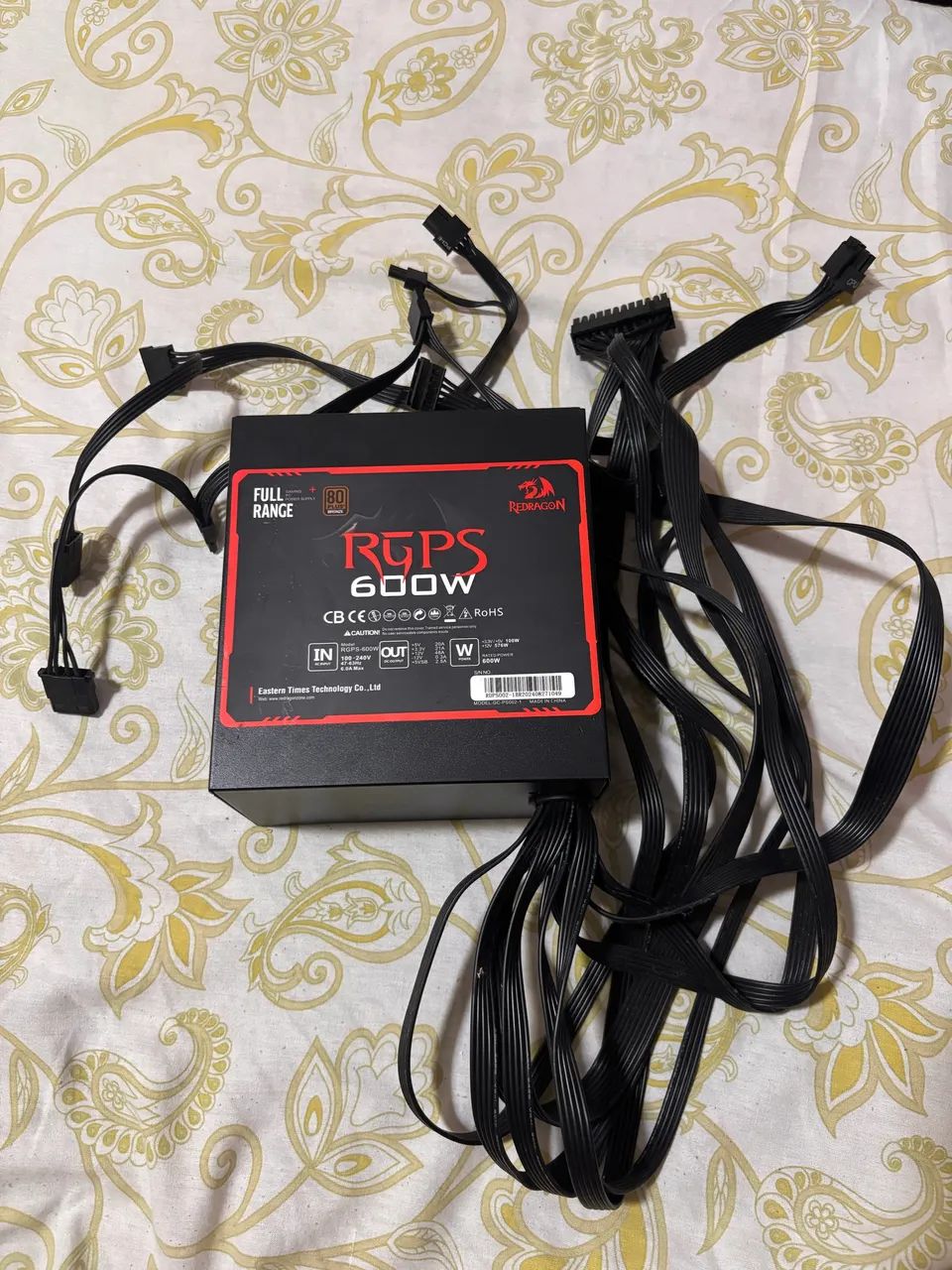 Fonte pc 600w Redragon  - Foto 2
