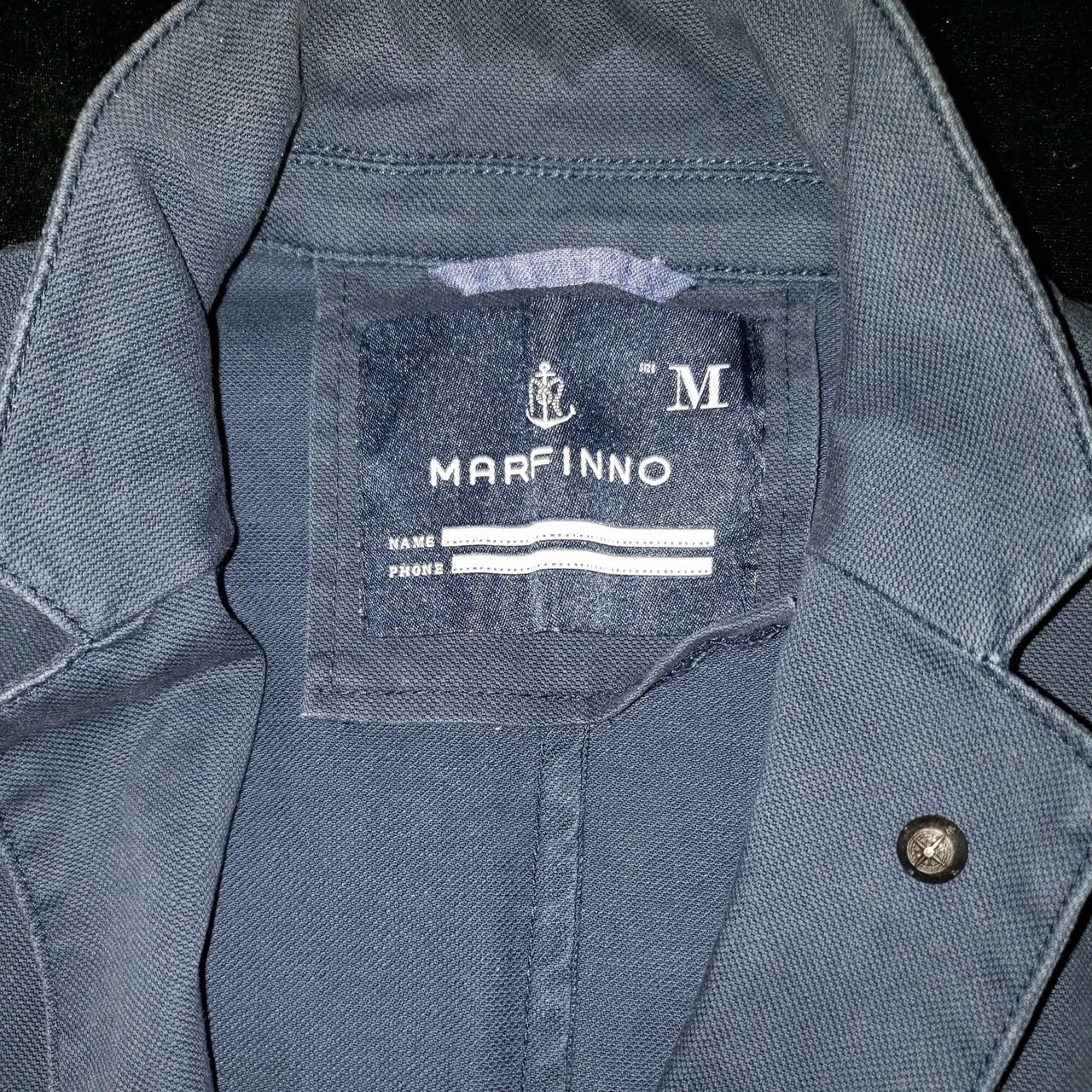 Blazer Marfinno Azul Marinho - Foto 3