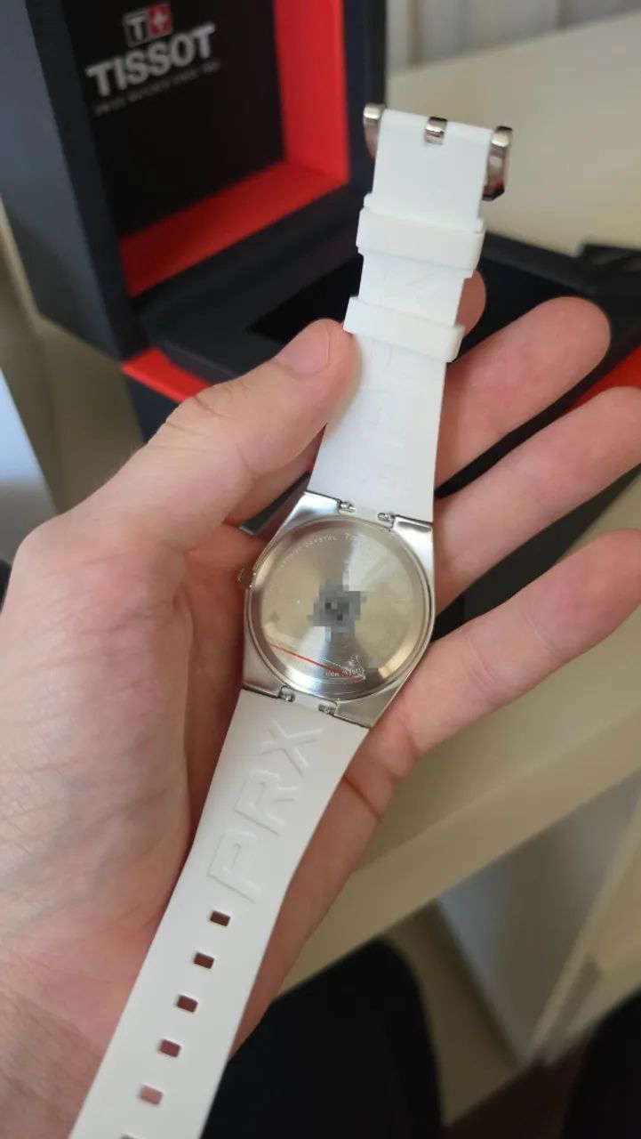 Tissot PRX Quartz Branco 40mm - Foto 4