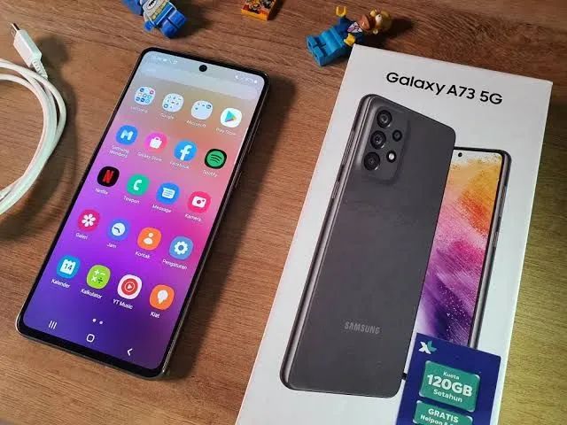 GALAXY A73 5G COM NFC  NOVO - Foto 2