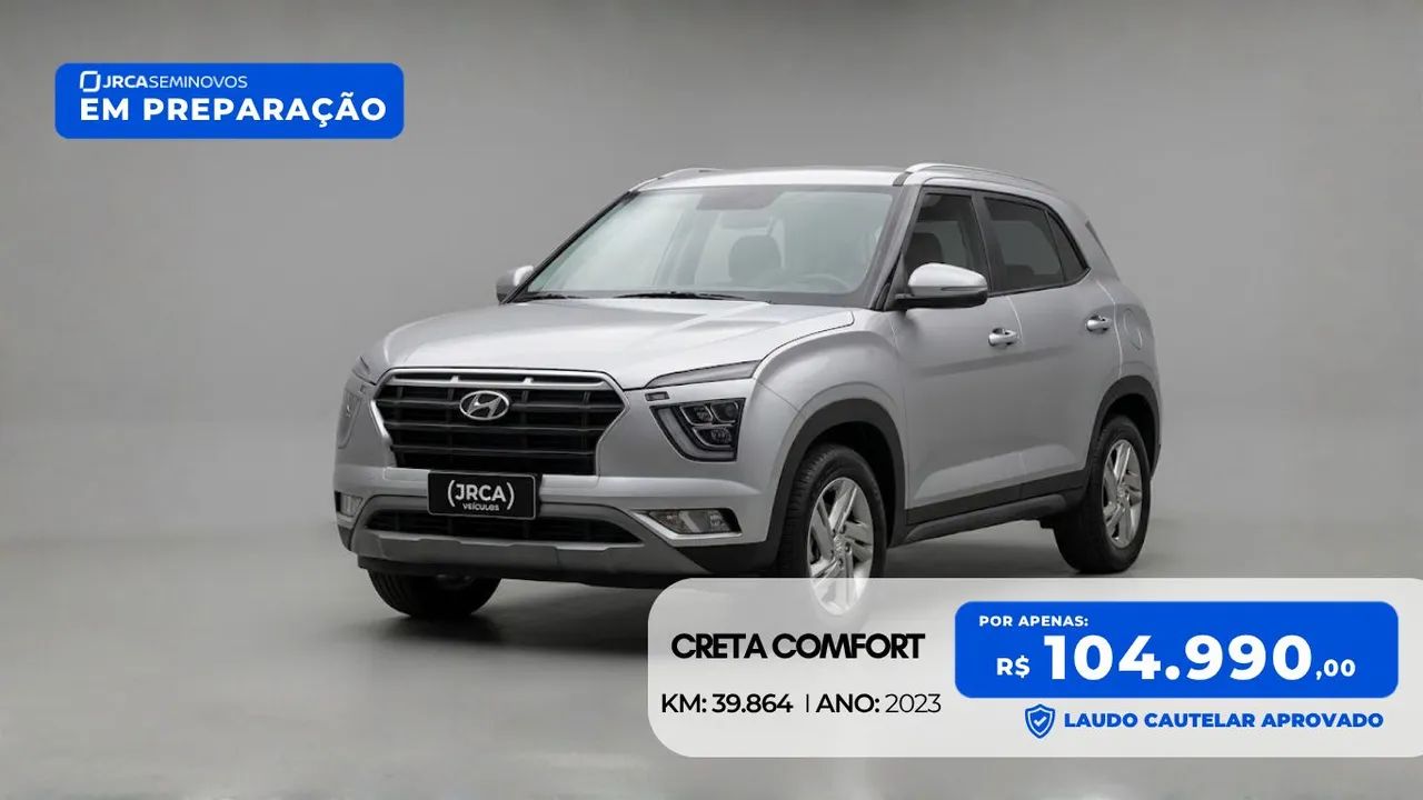 Hyundai Creta Creta Comfort 1.0 TB 12V Flex Aut. 2023