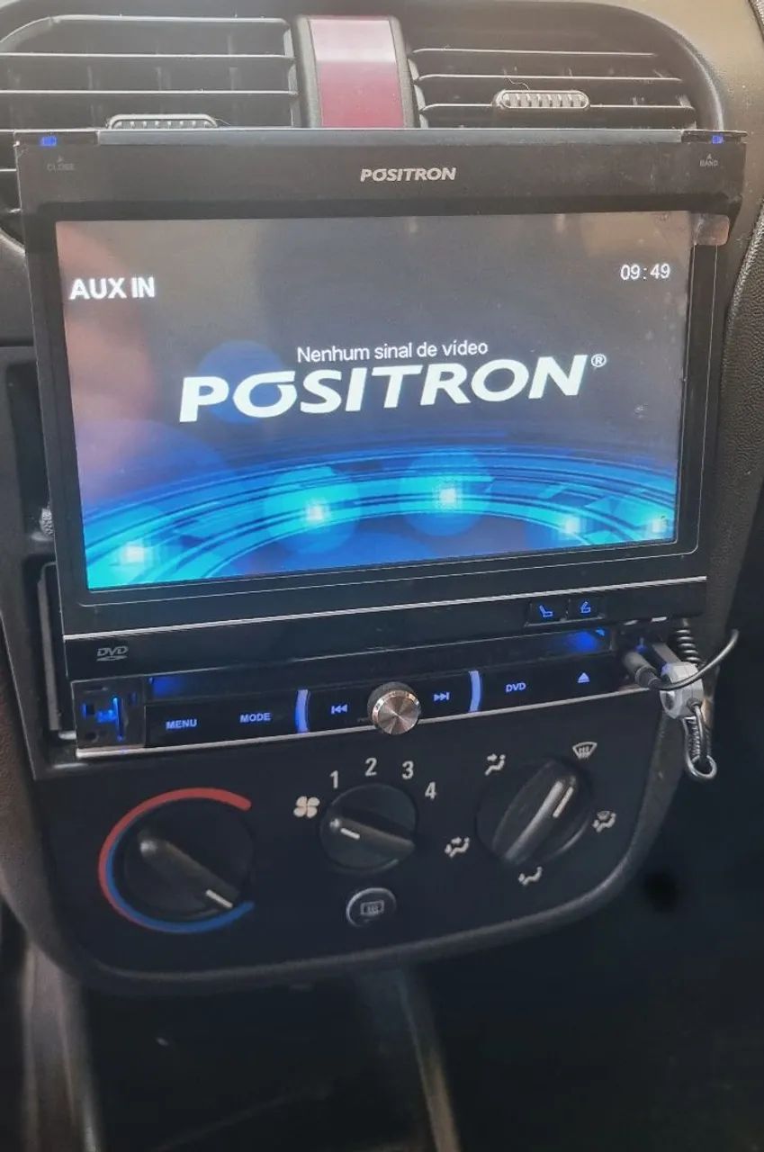 Dvd retrátil Positron 7 polegadas 
