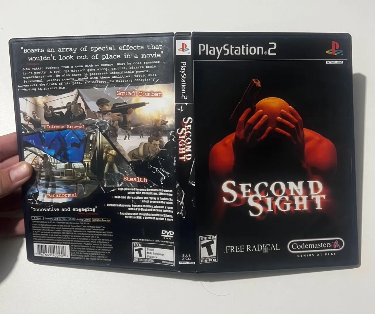 Second sight ps2
