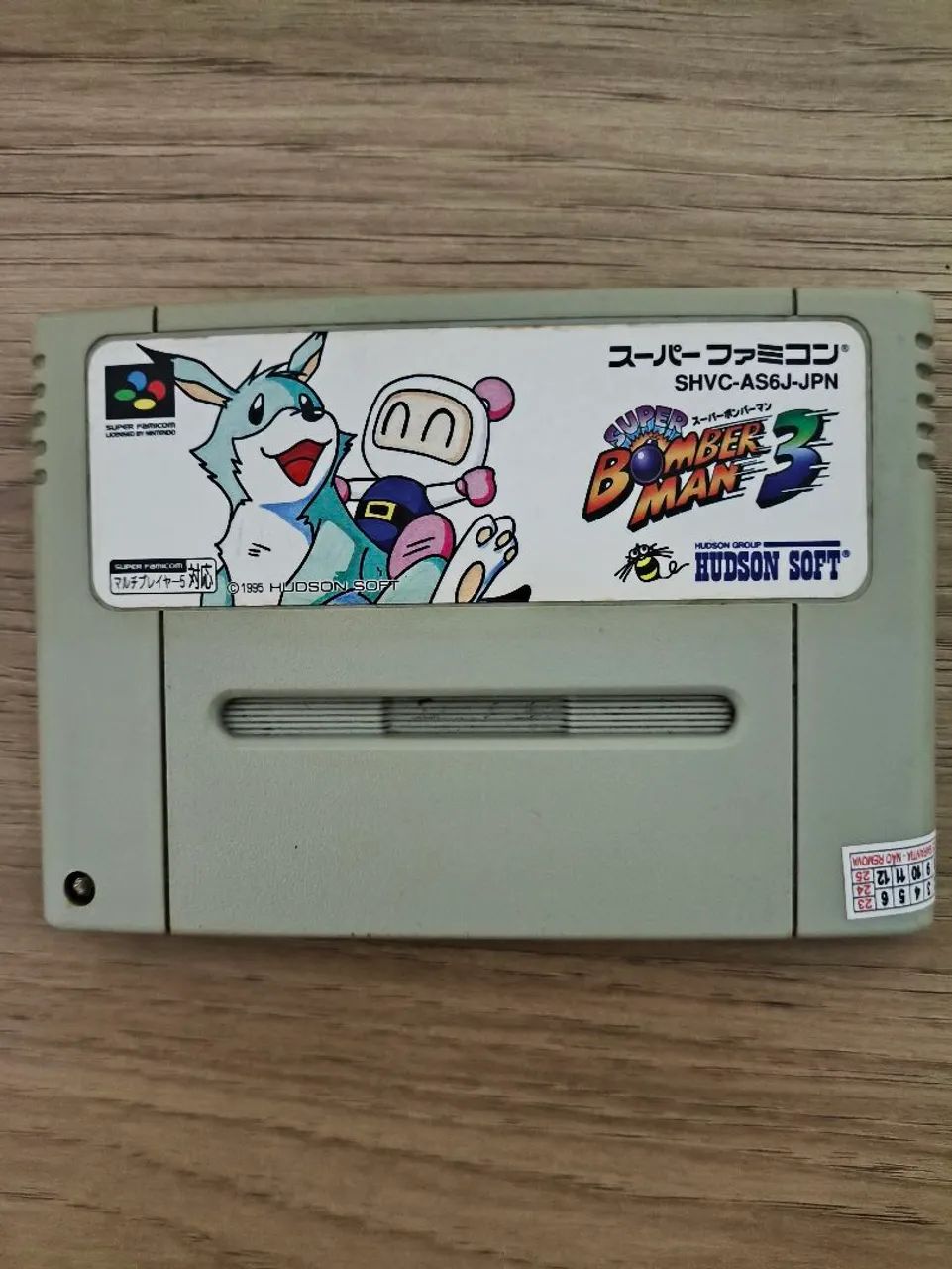 Bomberman 3 Super Nintendo Snes SFC Famicom