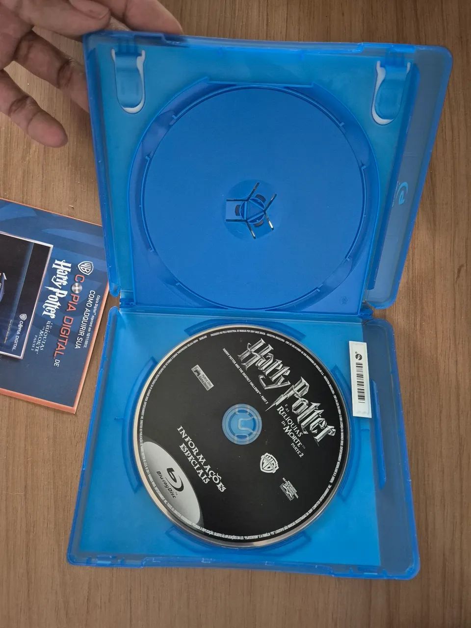 Harry Potter E As Relíquias da Morte Parte 3 BLU RAY - Foto 4