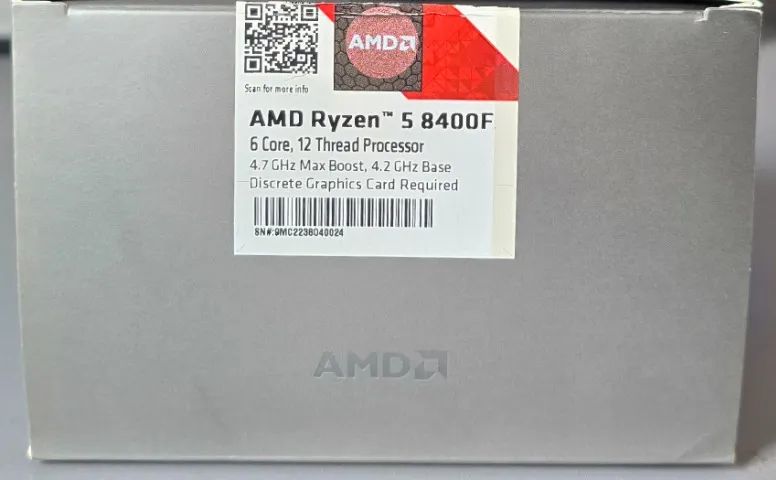 Processador AMD Ryzen 5 8400F - Trocas - Foto 4