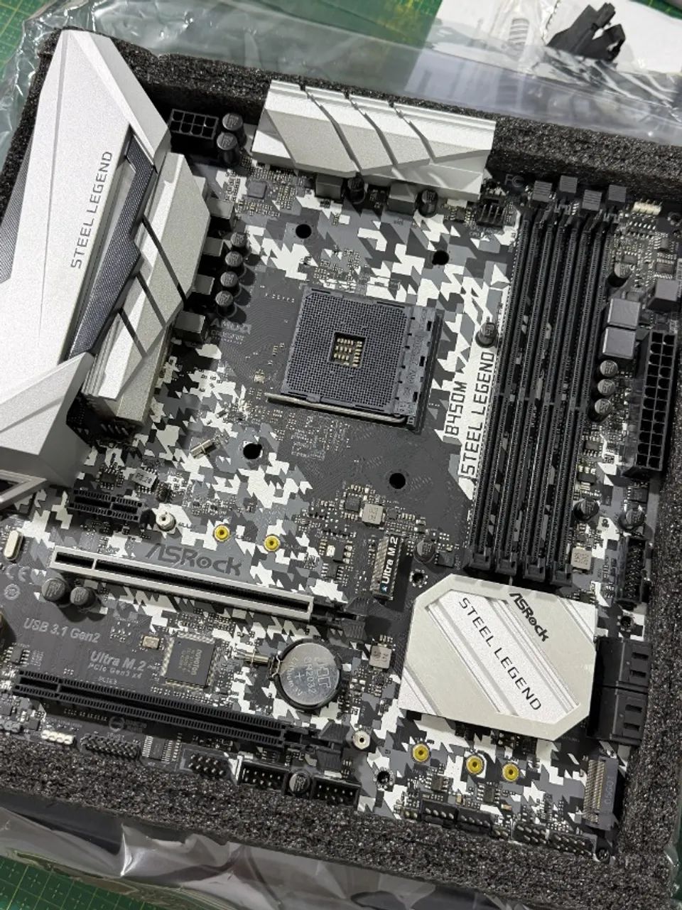 Placa mãe b450m steel legend - Foto 5